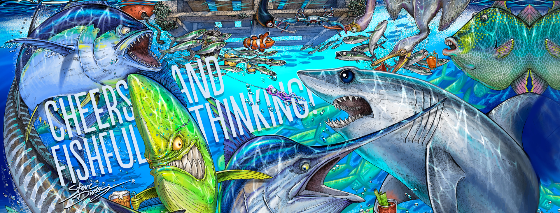 Beautiful waterfront view of Plaza Beach Resort St. Pete Beach with pool and palm trees